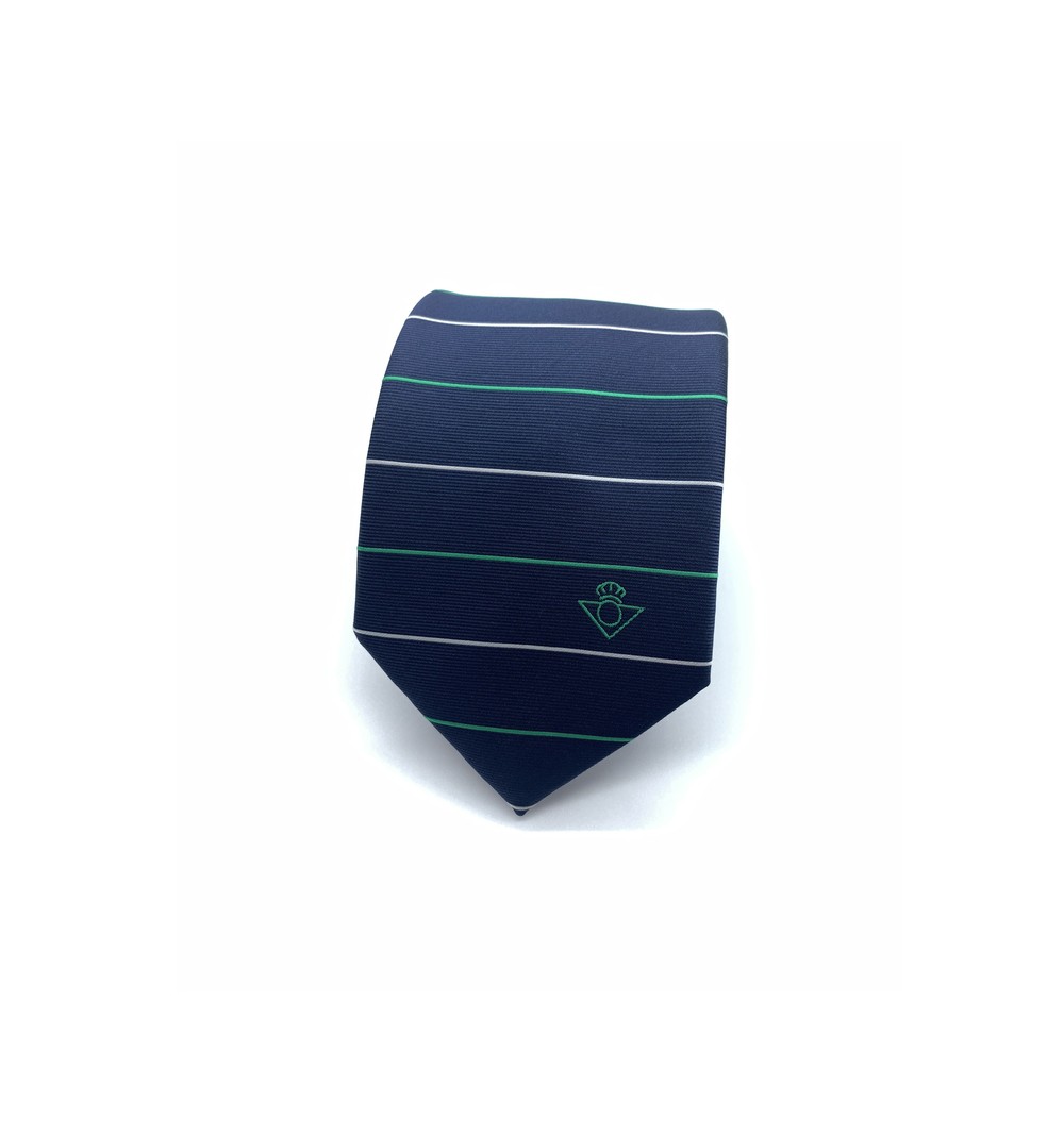 corbata betis rayas
