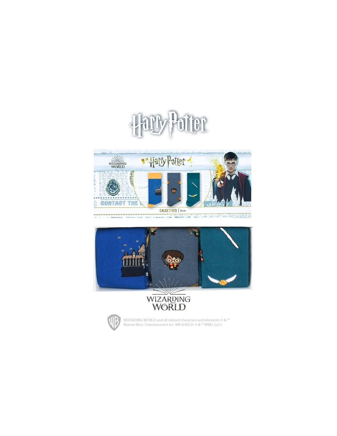 Calcetines Cortos Niños Harry Potter Pack 2 C3 - Top Underwear