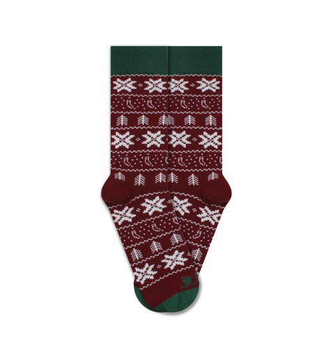 calcetines de navidad cenefas
