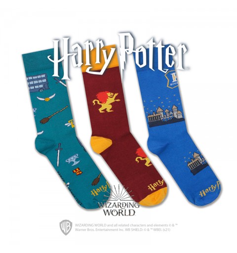 Pack de 4 calcetines de niña con licencia de Harry Potter - Pepco España
