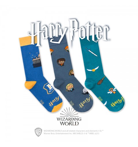 Descortés A rayas Recomendación Calcetines Harry Potter.