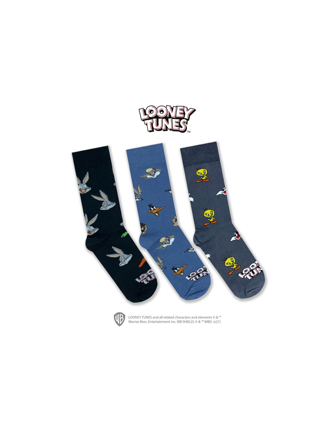Calcetines Looney Tunes para andar por casa - Varela Intimo
