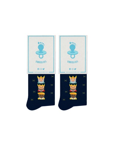 Calcetines de Reyes Magos niños